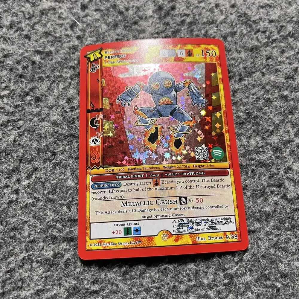 Metazoo HiroQuest Perfect Full Holo 9/38 Spotify Music NM Pack Fresh